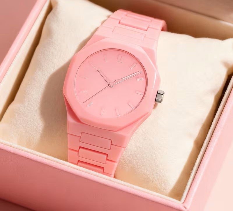 Piwatch mat qara saat – Minimalist dizayn | Unisex