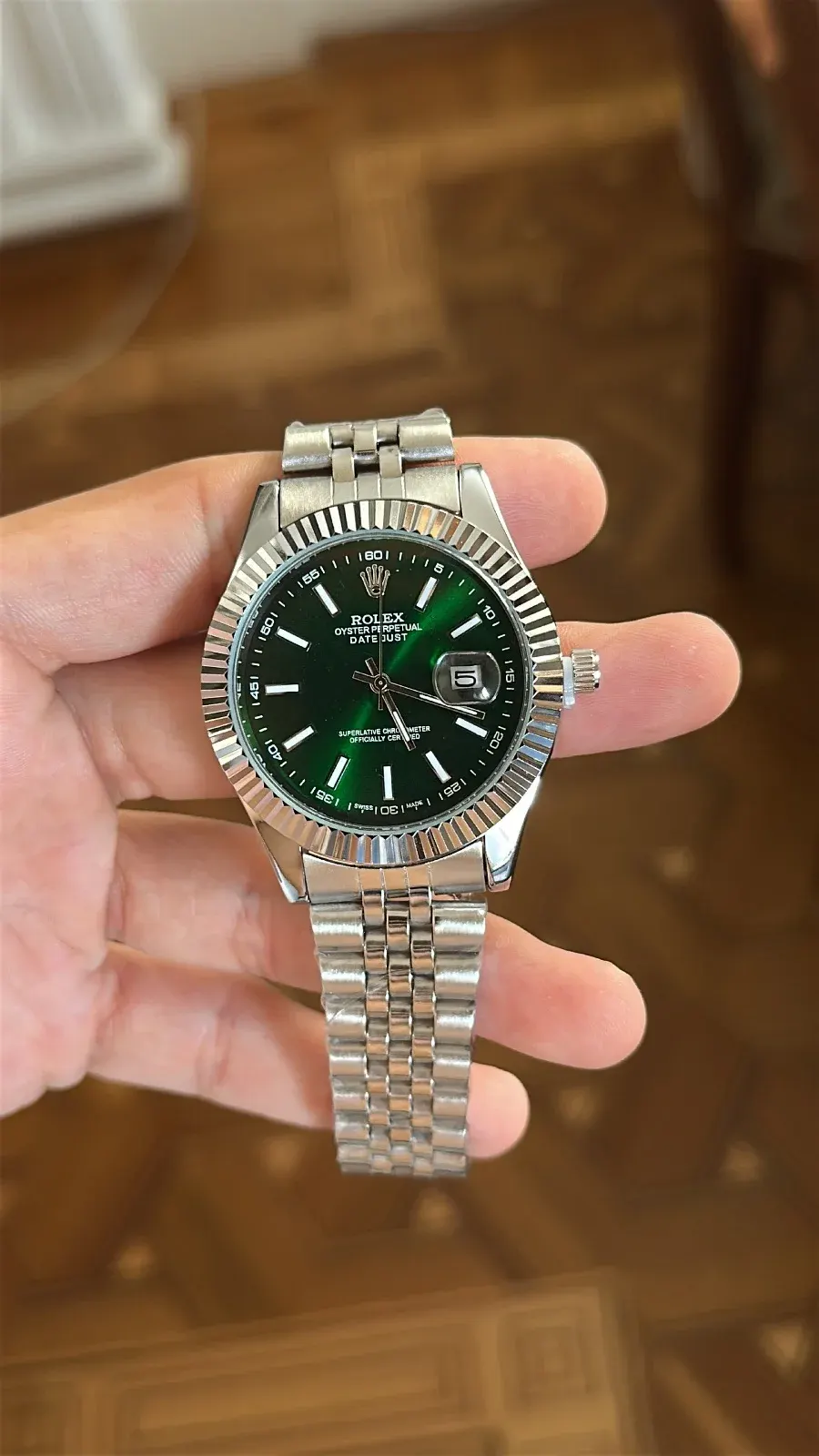 Rolex  Datejust Green — şəkil 2