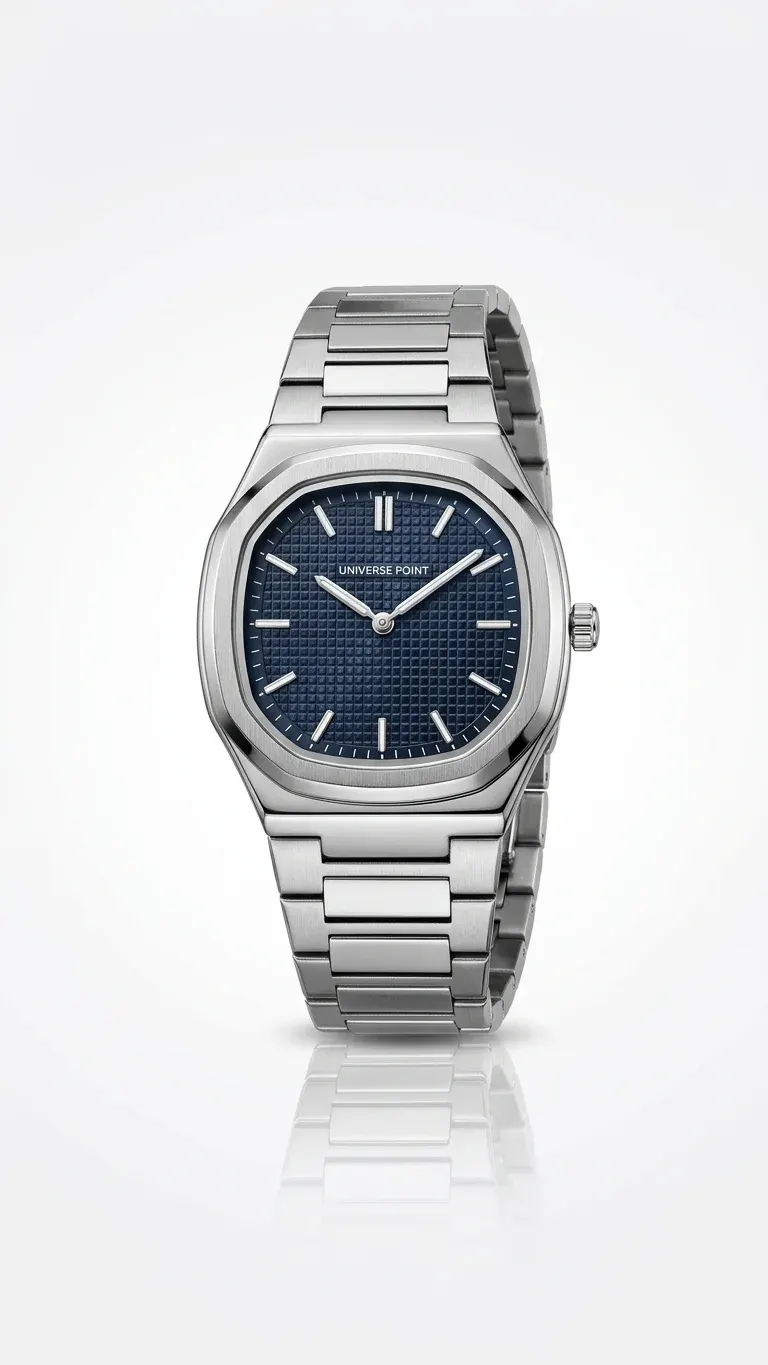 Universe Point Blue Pattern Dial – Kişi Qol Saatı