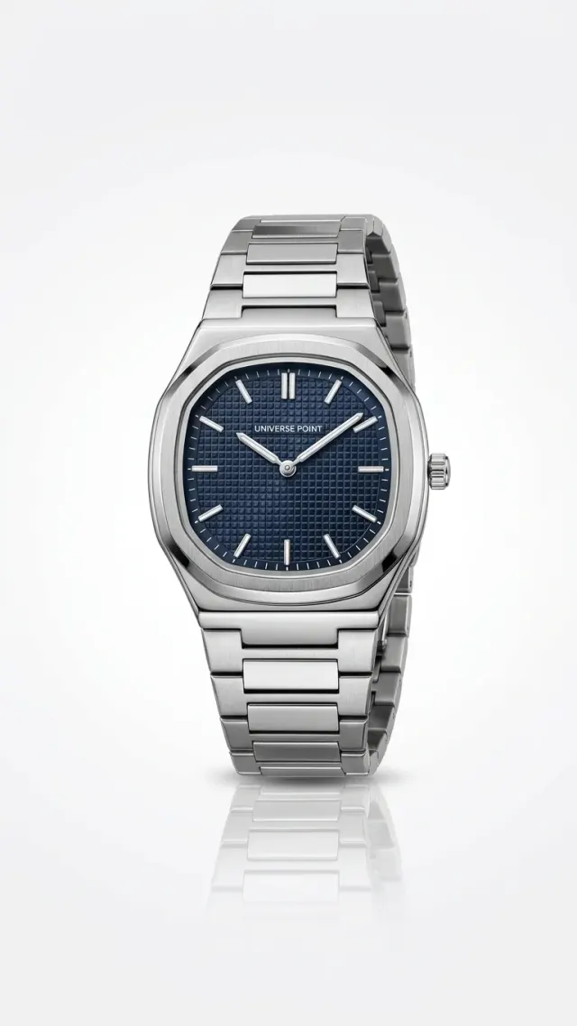 Universe Point Blue Pattern Dial – Kişi Qol Saatı