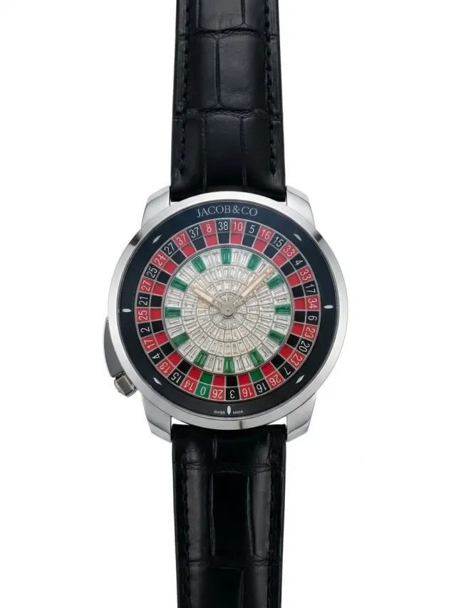 Casino Tourbillon Roulette Dial – Premium A-Class Kişi Qol Saatı