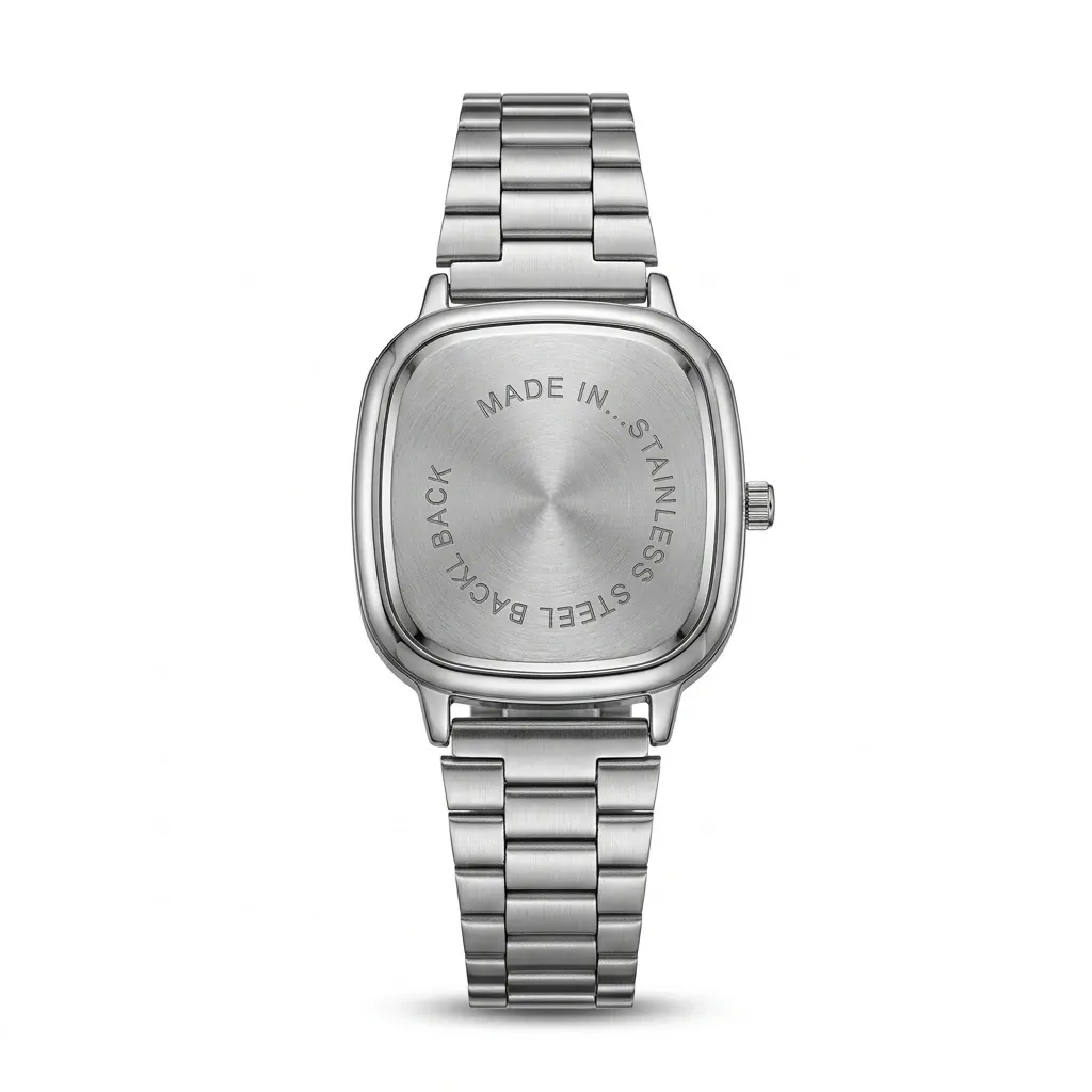 Casio Vintage Square Dial Grey – Kişi qol saatı — şəkil 2