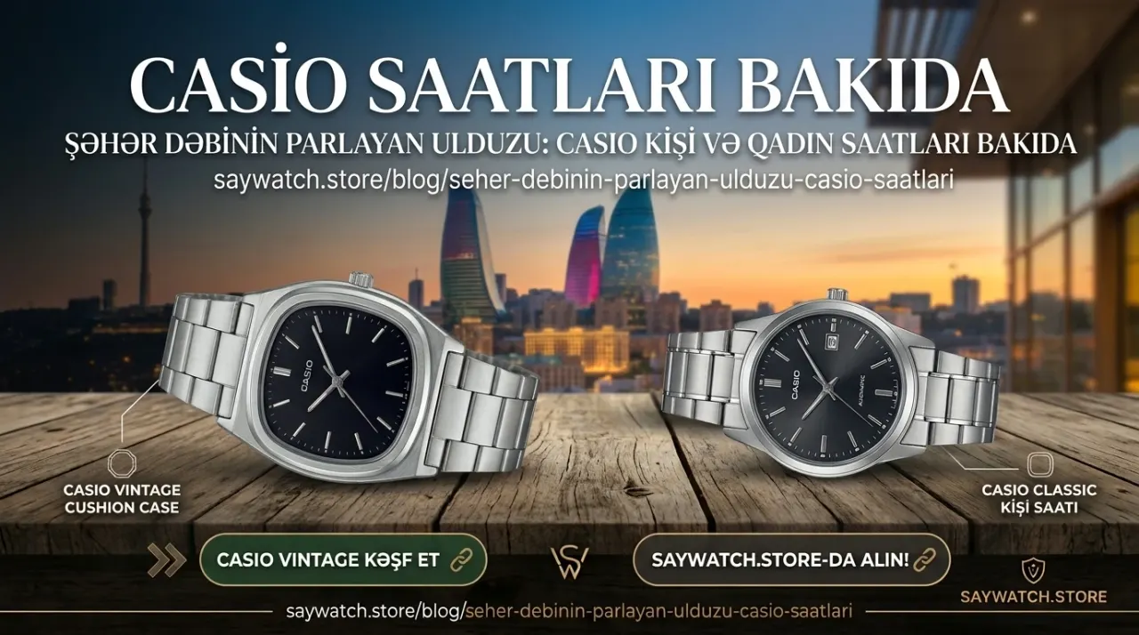 Casio saatlar