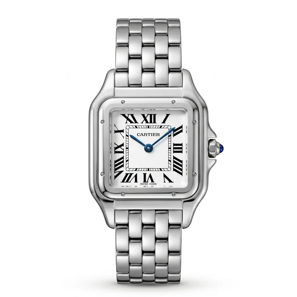 Cartier Panthère de Cartier Steel White Dial – Premium A-Class Qadın Qol Saatı