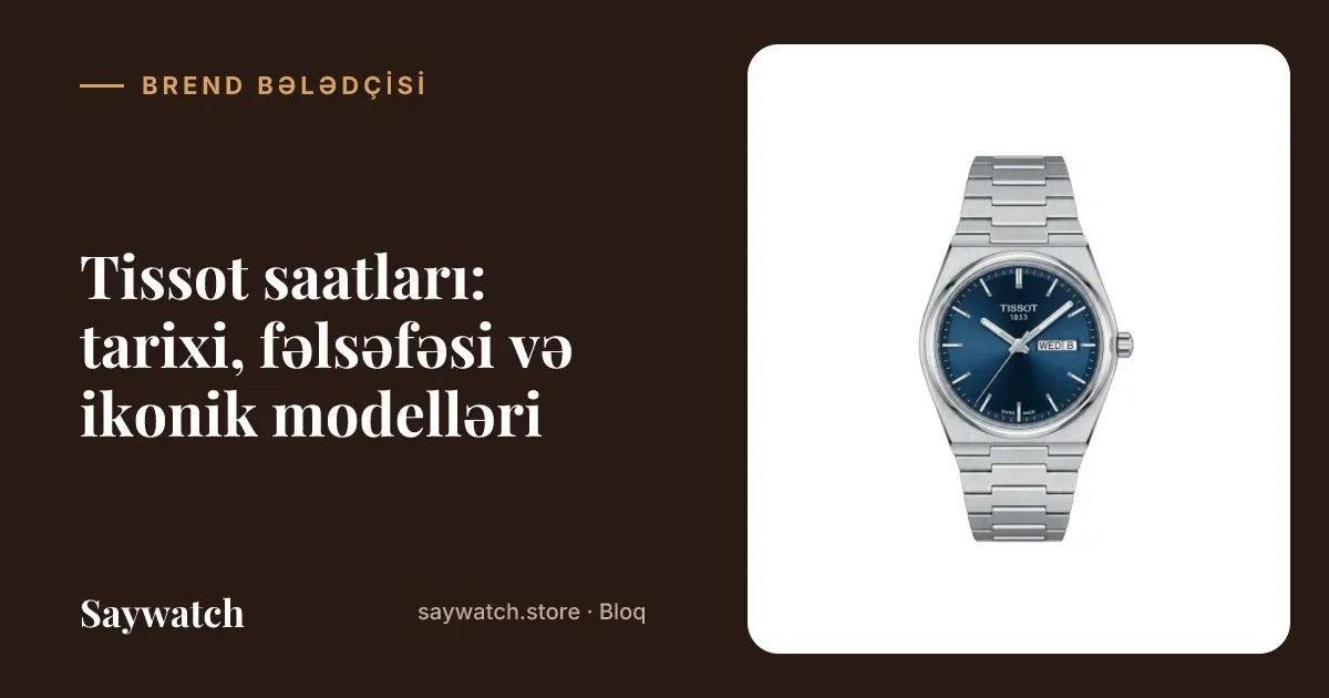 Tissot saatları – göy siferblatlı PRX üslublu polad bəndli kişi qol saatı