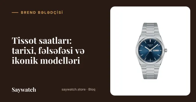 Tissot saatları – göy siferblatlı PRX üslublu polad bəndli kişi qol saatı